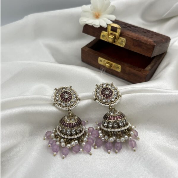 Banafsha Kundanika - Shaan of Handcrafted Jhumki