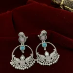 Gajraj Kundal Gulabi & Neela - A Majestic Glow